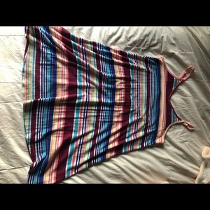 Rainbow Striped Dress